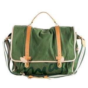Juicy couture green messenger bag